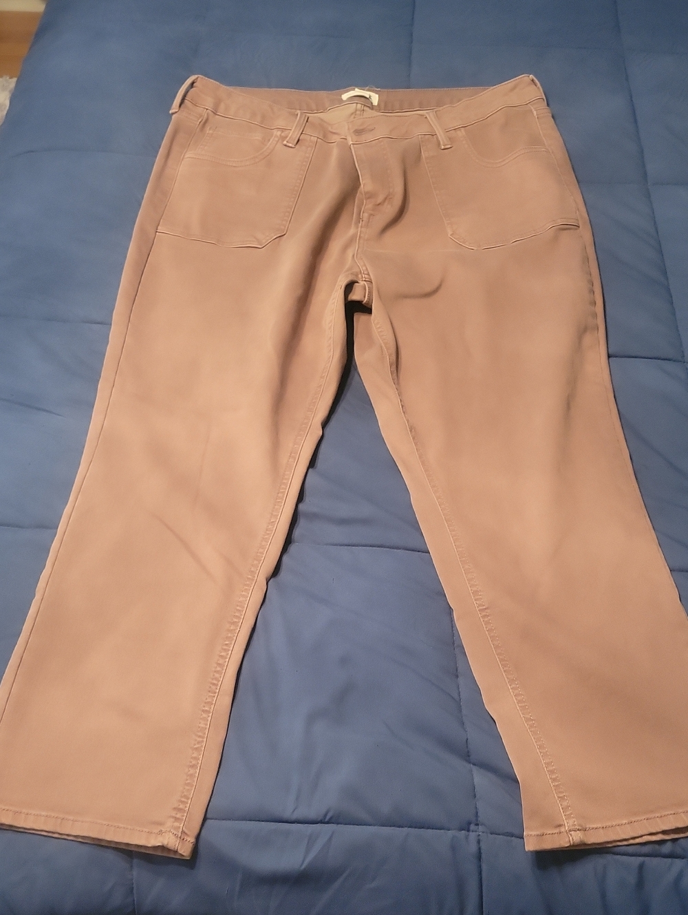 Maurices Straight-Leg Jeans in Light Taupe